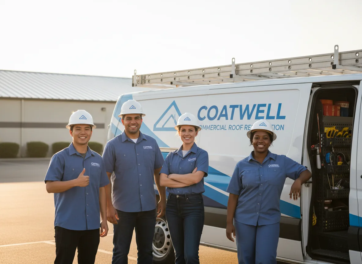 Commercial roof coating company in Hitchins, KY